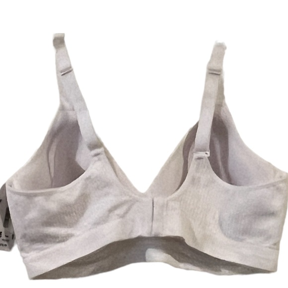 Hanes Perfect Coverage ComfortFlex Fit Wirefree Bra G260 in White Rib - Picture 5 of 16